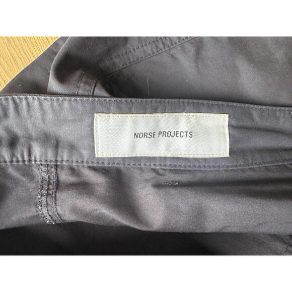 Norse Projects Aaro Fatigue Shorts, Men's 32, Navy - Picture 4 of 7